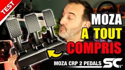 Test du pédalier Moza CRP2 pour PC et Xbox