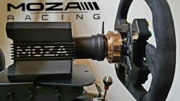 Moza R9 et volant RS - unboxing et premier test