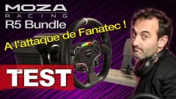 Test du Moza R5 Bundle : Un Direct Drive face au Fanatec CSL DD