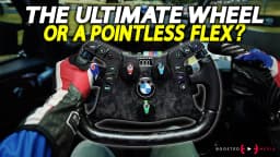 FANATEC'S ULTIMATE FLEX? - Real/Sim Racing BMW M4 GT3 Wheel Review