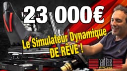 Le cockpit dynamique Next Level Racing avec Motion et Traction Plus