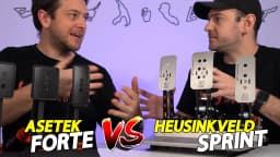Asetek Forte vs. Heusinkveld Sprint Load Cell Sim Racing Pedals