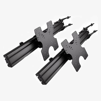 Next Level Racing Elite freestanding triple monitor stand add-on - carbon grey