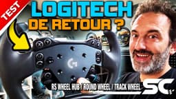 Test Logitech : volants et HUB sur PS5, Xbox et PC. RS HUB / Round Wheel / Track Wheel