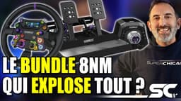 Test Conspit Apex Bundle : Ares 8Nm, Volant 310, Pédalier CPP. Excellent pour débuter en simracing ?