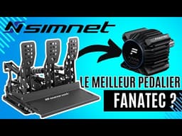Test SIMNET SP PRO - un pédalier abordable, performant... et compatible Fanatec PS5