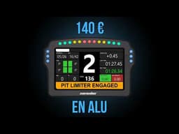 L'écran 5 pouces en alu à 140 € (Simube DDU100 et DDU500)