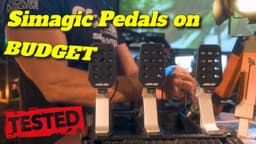 New budget pedals set from Simagic P500
