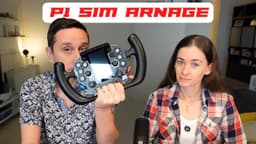 P1 Sim Arnage : un volant sim racing original, oui ! Mais pratique ??