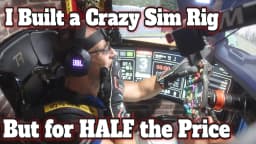 Ultimate Sim Rig Build With New Motion System 2.5DOF From Qubic System