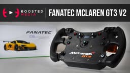 NEW FANATEC MCLAREN GT3 WHEEL! - REVIEW - Fanatec CSL Elite McLaren GT3 V2
