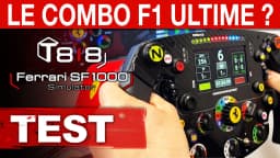 Test Thrustmaster T818 Ferrari SF1000 Simulator : Le volant F1 23 Ultime ?
