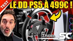 Test du Thrustmaster T598 : Le volant Direct Axial Drive pour PS5, PS4 et PC à moins de 500€