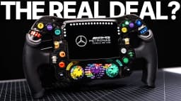Is this the MOST AUTHENTIC F1 Wheel Ever? | Sim-Lab x Mercedes-AMG F1 REVIEW