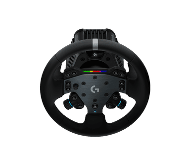 Logitech G RS50 System volant de simulation 3 pièces PS5/PS4/PC base 8 N·m RS Wheel Hub 13 boutons RS Round Wheel 11 pouces USB 2.0 cuir noir