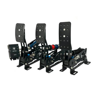 VNM Lite pedals - 3 - accelerator + brake + clutch / without platform heel rest