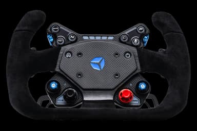 Cube Controls Gt pro v2 steering wheel - gt-zero suede / 2 - solo shifter