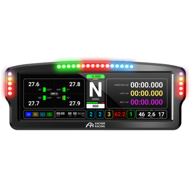 Ascher Racing Dashboard 8”