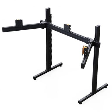 RSeat Tv stand tx43 noir | tv stand support triple écran jusqu'à 43 pouces