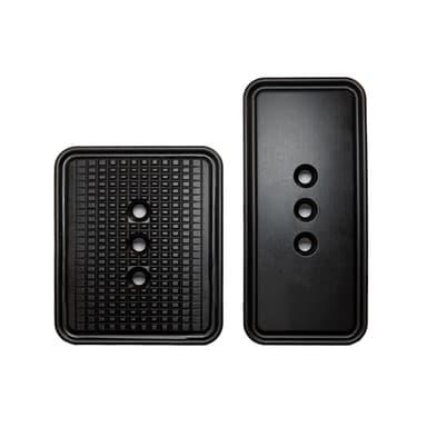 Asetek SimSports Invicta and forte asetek simsports pedal faceplates - forte accelerator + brake