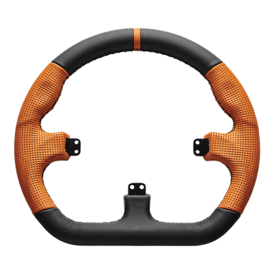 Asetek SimSports Asetek closed d orange leather